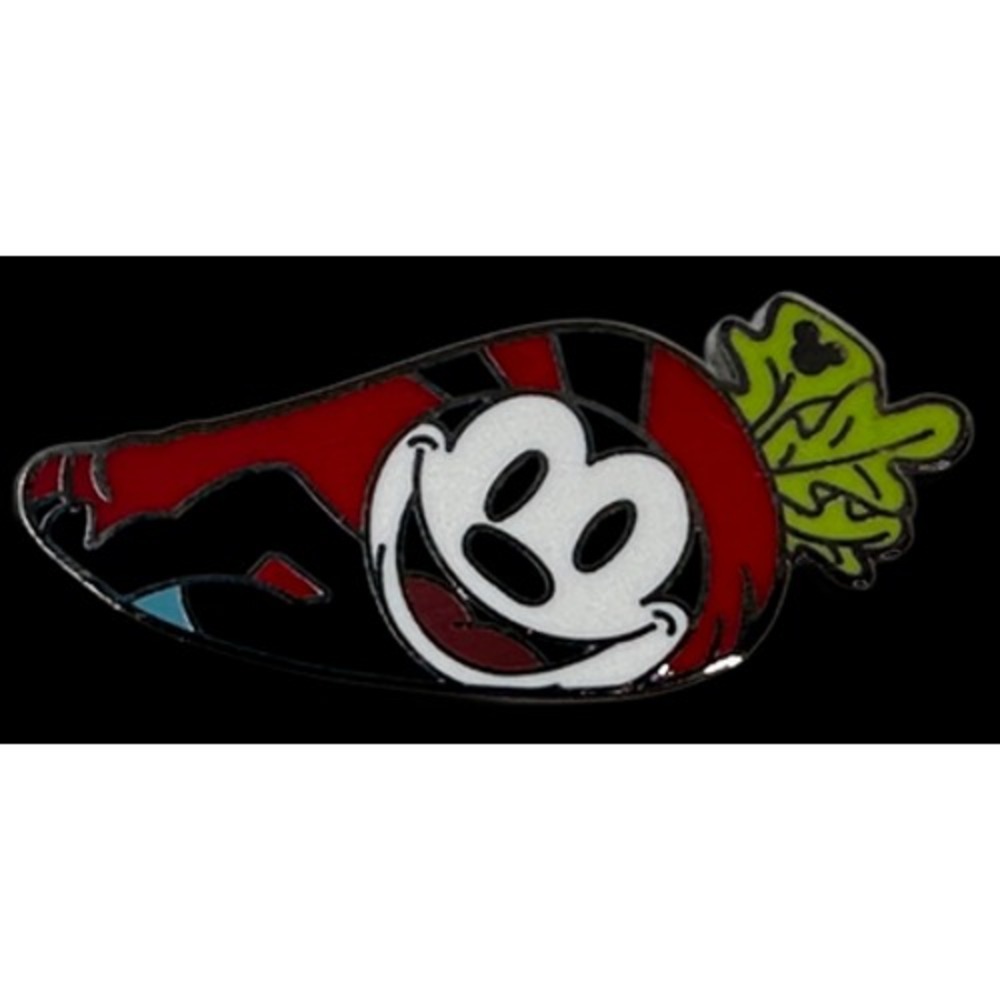 Disney Pin OSWALD Lucky Rabbit Carrot Hidden Mickey 2018 HONG KONG DISNEYLAND